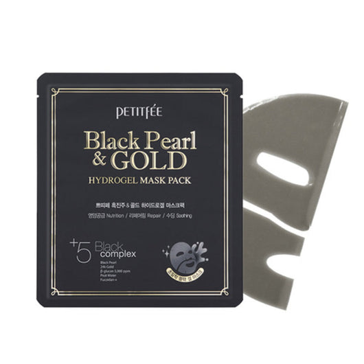 Black Pearl & Gold Hydrogel Mask Pack