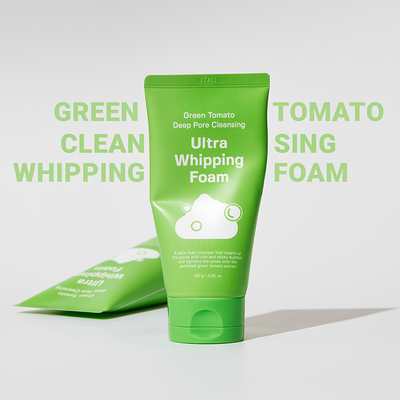 Green Tomato Deep Pore Cleansing Ultra Whipping Foam