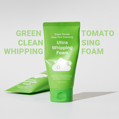 Green Tomato Deep Pore Cleansing Ultra Whipping Foam