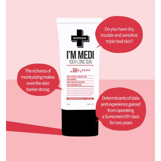 I'm Medi 100% Zinc Sun SPF 50+