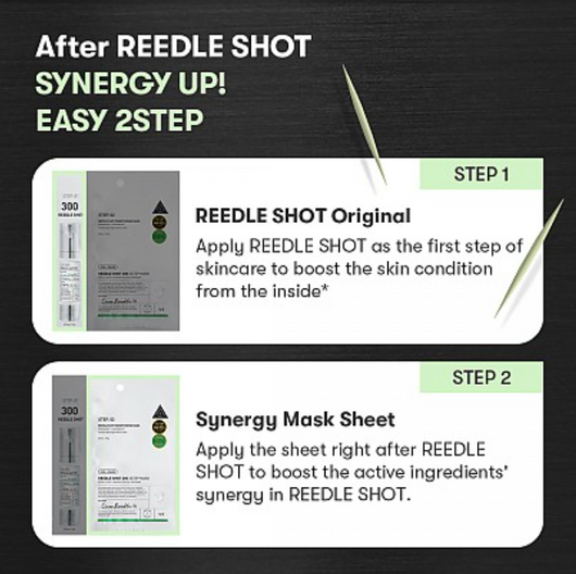 VT COSMETICS - MILD REEDLE SHOT 300 - 2 STEP MASK