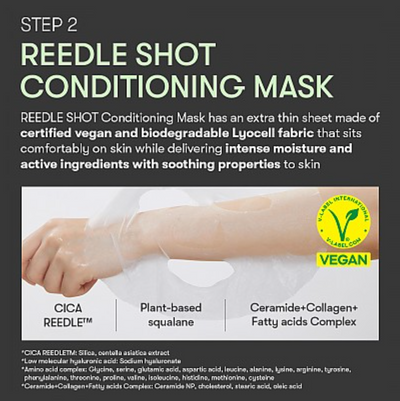 VT COSMETICS - MILD REEDLE SHOT 300 - 2 STEP MASK