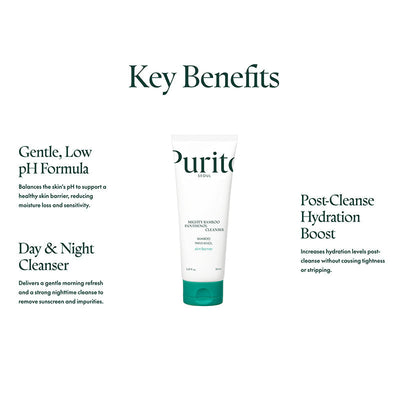 PURITO SEOUL - Mighty Bamboo Panthenol Cleanser