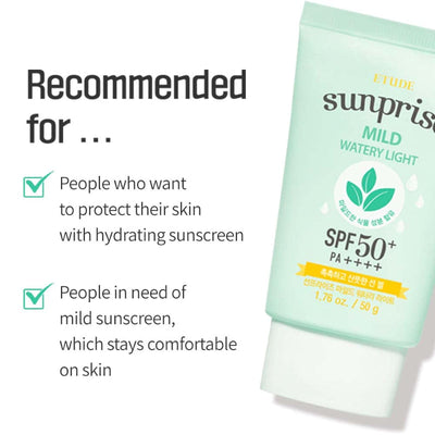 Sunprise Mild Watery Light SPF50 PA+++