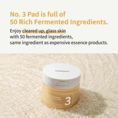 No.3 Radiance Glowing Jumbo Essence Pad
