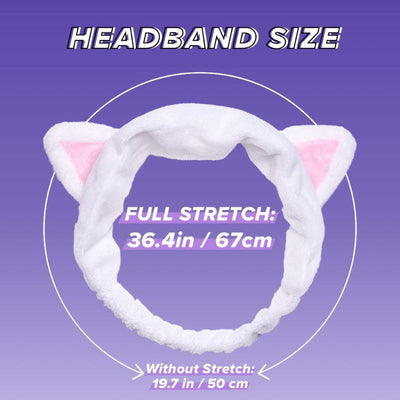 White Cat Headband