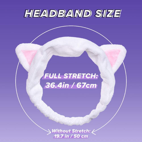 White Cat Headband