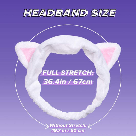 White Cat Headband