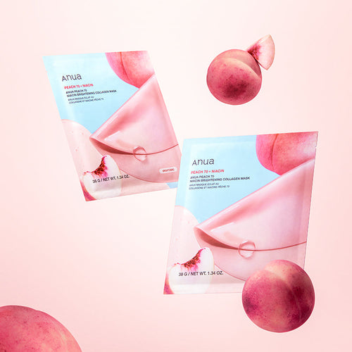 Peach 70+ Niacin Brightening Collagen Mask