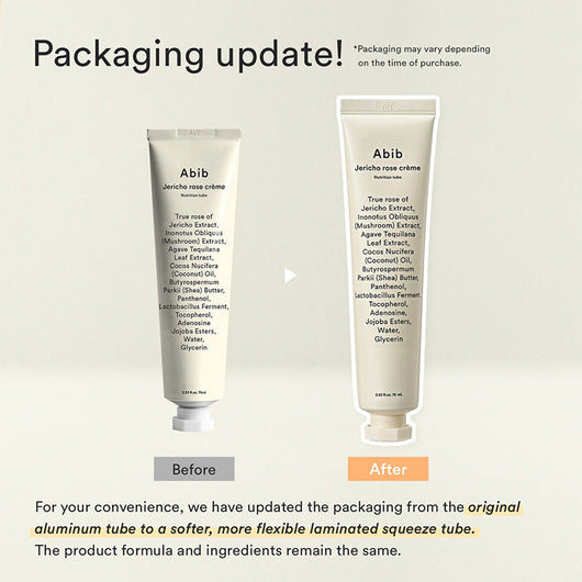 Jericho Rose Crème Nutrition Tube