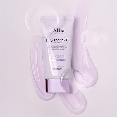 Waterfall Tone-Up Sun Cream (Purple)