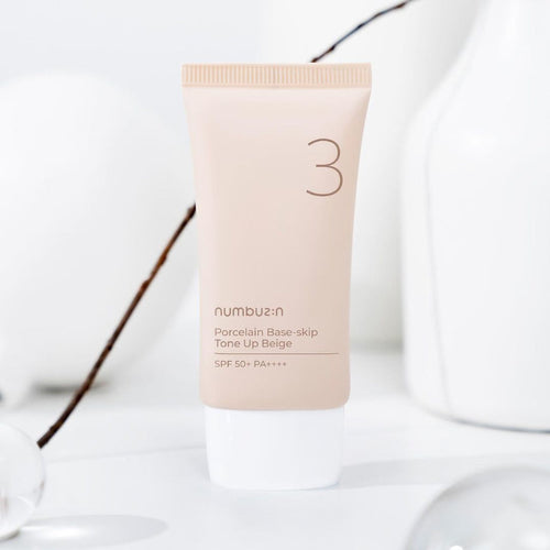 No.3 Porcelain Base-skip Tone Up Beige SPF50+