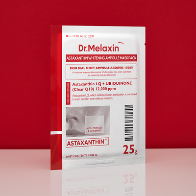 Astaxanthin Whitening Ampoule Mask Pack