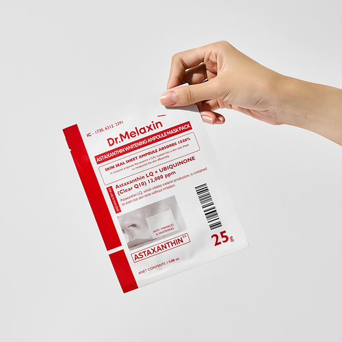 Astaxanthin Whitening Ampoule Mask Pack