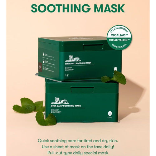 VT COSMETICS - VT CICA DAILY SOOTHING MASK