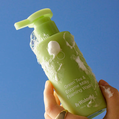By Wishtrend - Green Tea & Enzyme Milky Foaming Wash