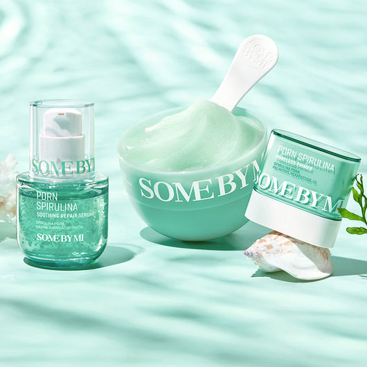 PDRN Spirulina Soothing Sherbet Mask