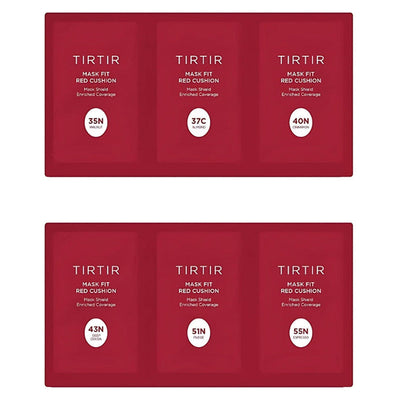 Mask Fit Red Cushion 6 Shade Trial Kit