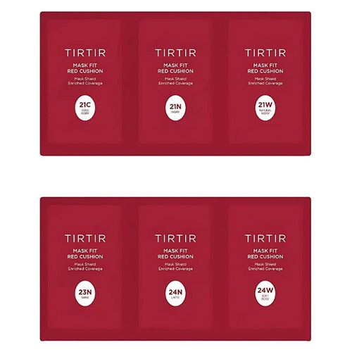 Mask Fit Red Cushion 6 Shade Trial Kit
