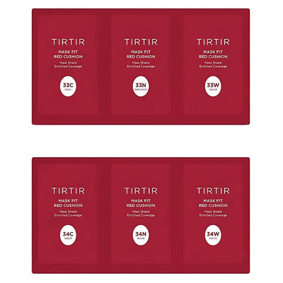 Mask Fit Red Cushion 6 Shade Trial Kit