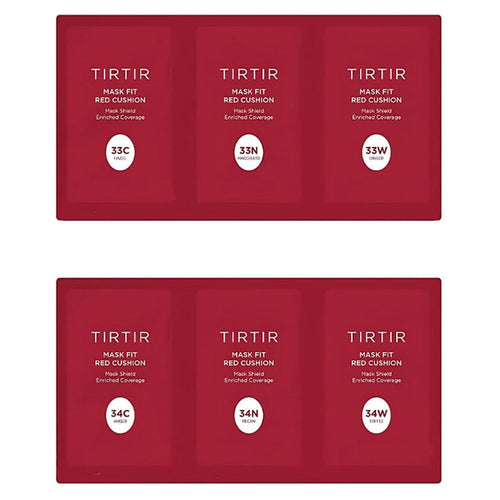Mask Fit Red Cushion 6 Shade Trial Kit