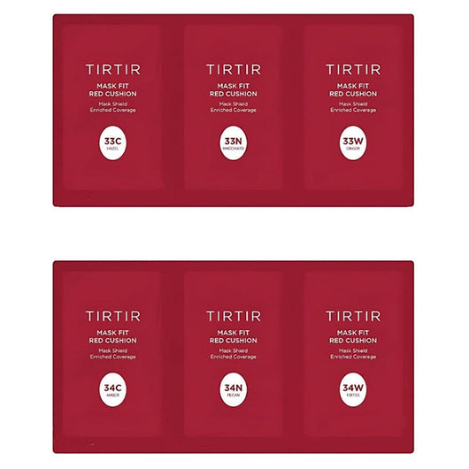 Mask Fit Red Cushion 6 Shade Trial Kit