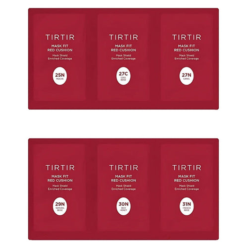 Mask Fit Red Cushion 6 Shade Trial Kit