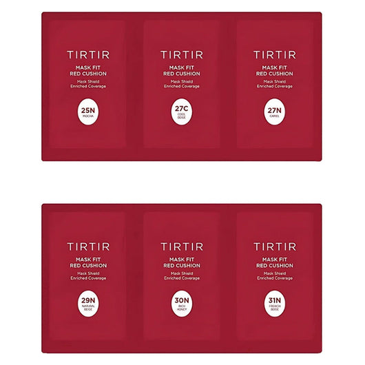 Mask Fit Red Cushion 6 Shade Trial Kit