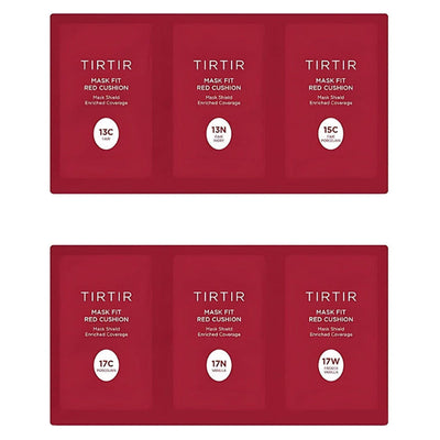 Mask Fit Red Cushion 6 Shade Trial Kit