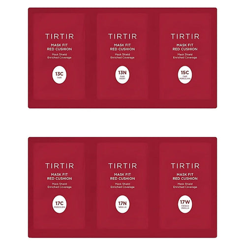 Mask Fit Red Cushion 6 Shade Trial Kit