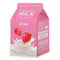 Milk One-Pack Facemask #Strawberry Milk