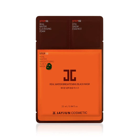 Real Water Brightening Black Mask Sheet