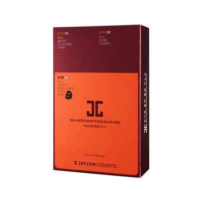 Real Water Brightening Black Mask Sheet