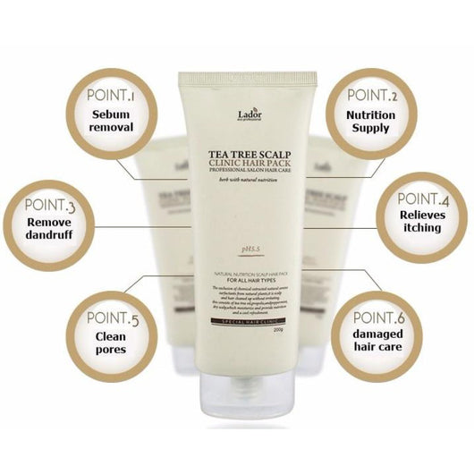 Tea Tree Scalp Clinic Hair Pack