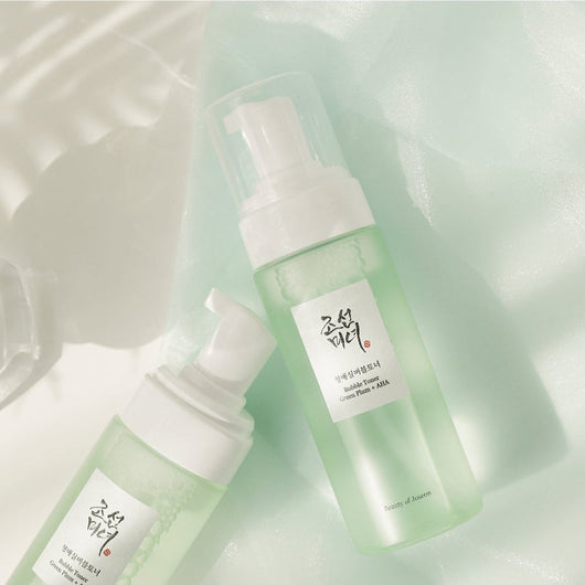 Bubble Toner: Green Plum + AHA