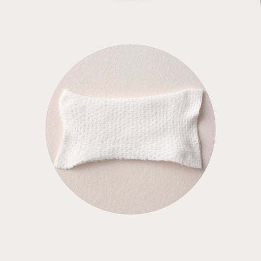 Bleach-Free Biodegradable Stretchy 100% Cotton Pads