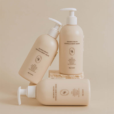 Salmon Fruity Centella Body Cream