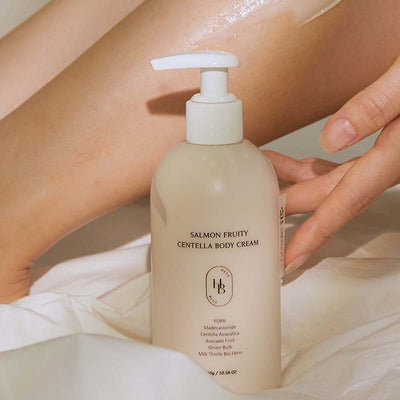 Salmon Fruity Centella Body Cream