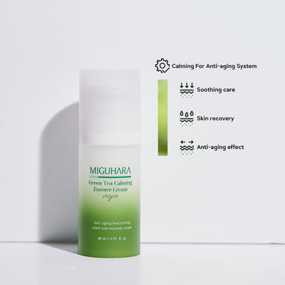 Green Tea Calming Essence Cream Origin