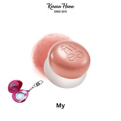 FWEE - Keyring Lip&Cheek Blurry Pudding Pot PK04