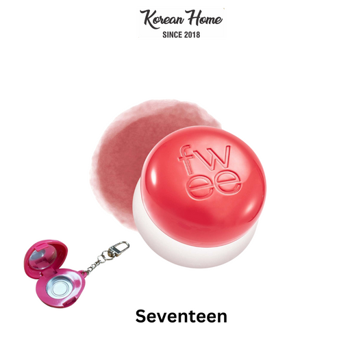 FWEE - Keyring Lip&Cheek Blurry Pudding Pot PK04