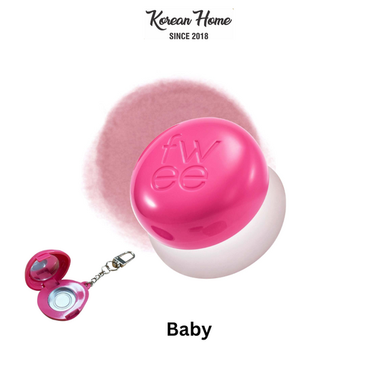 FWEE - Keyring Lip&Cheek Blurry Pudding Pot RD01