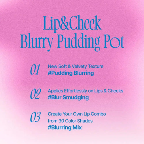FWEE - Lip&Cheek Blurry Pudding Pot PK02 Skirt