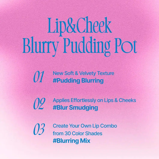 FWEE - Lip&Cheek Blurry Pudding Pot PK02 Skirt