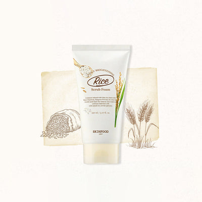 Rice Daily Brightening Scrub Foam